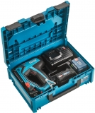 Set capsator electric profesional fara fir tip tacker Novus J-551 cu geanta de transport, 1 baterie CAS 18V + incarcator si 5.000 capse